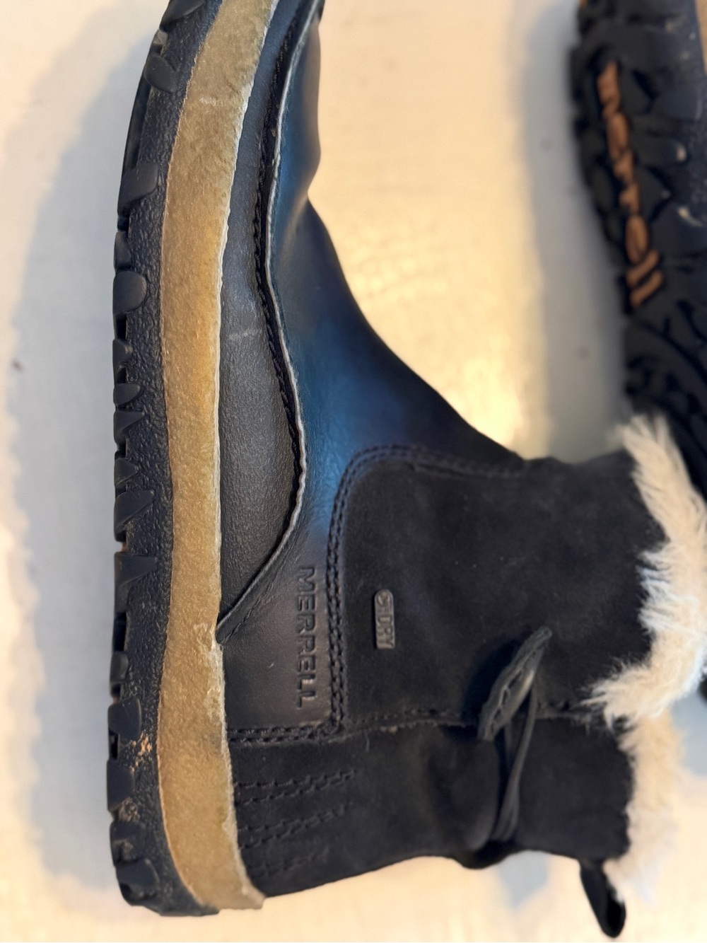 Merrell Tremblant Ankle Boots Women 8 Black 200g Insulation Waterproof J45728 - Picture 6 of 9